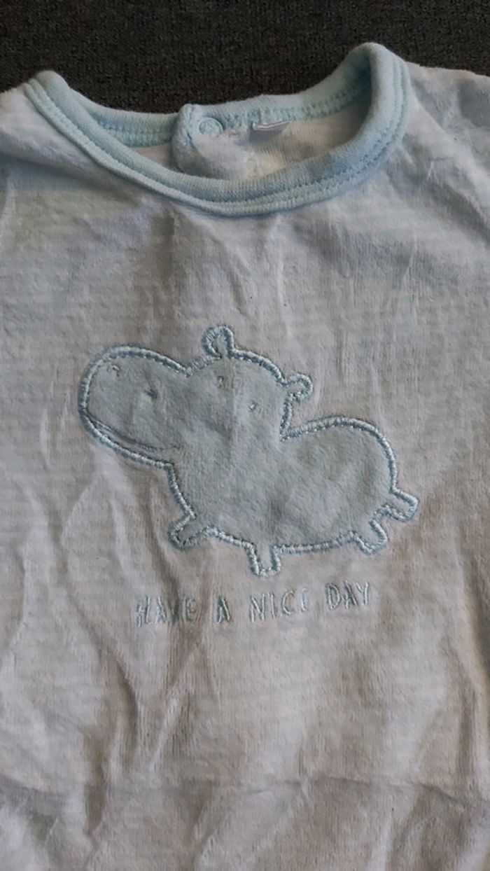 Pijama bleu ciel - photo numéro 2