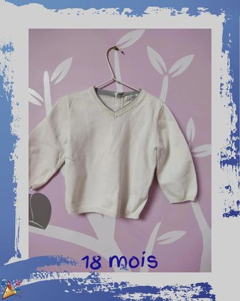 Pull 18 mois Kitchoun