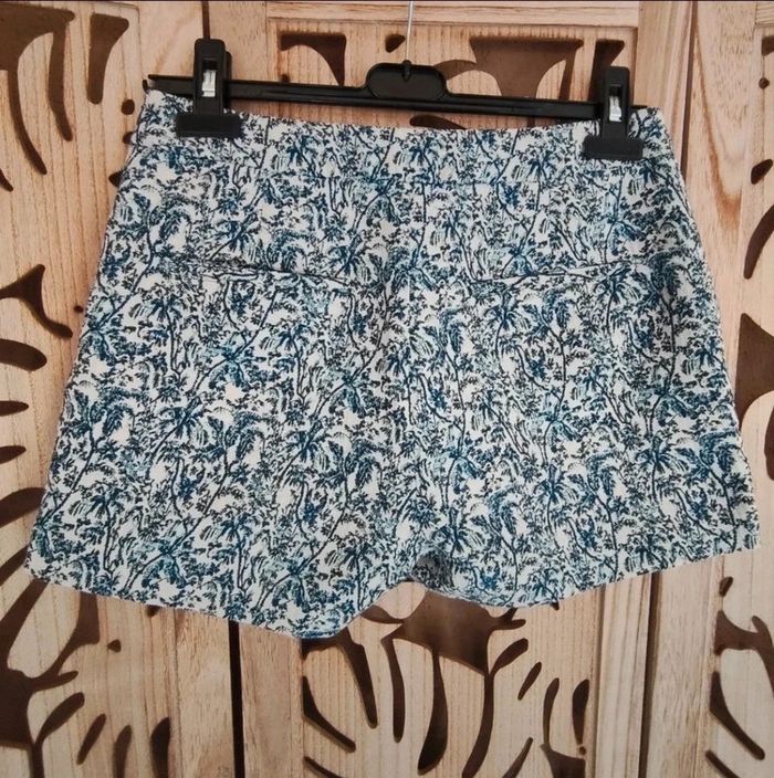Short brodé motifs palmiers T 38 Monoprix Femme - photo numéro 6
