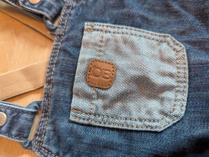 Salopette short courte Obaïbi 3 mois - photo numéro 3