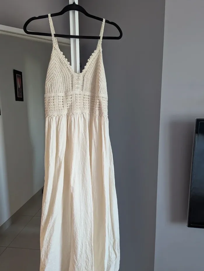 Robe longue Crochet Kiabi