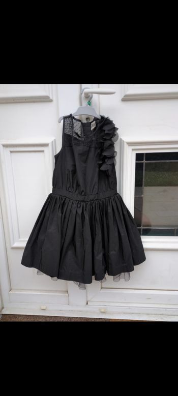 Tao robe créateur noire sans manches 6 ans