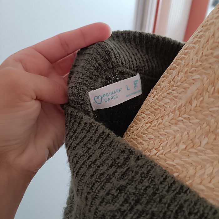 Primark robe vert kaki en laine - photo numéro 7