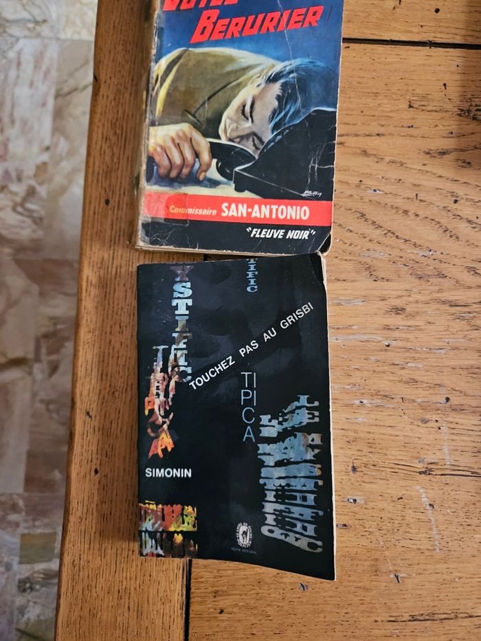 8 livres 📚 romans policiers vintage - photo numéro 4