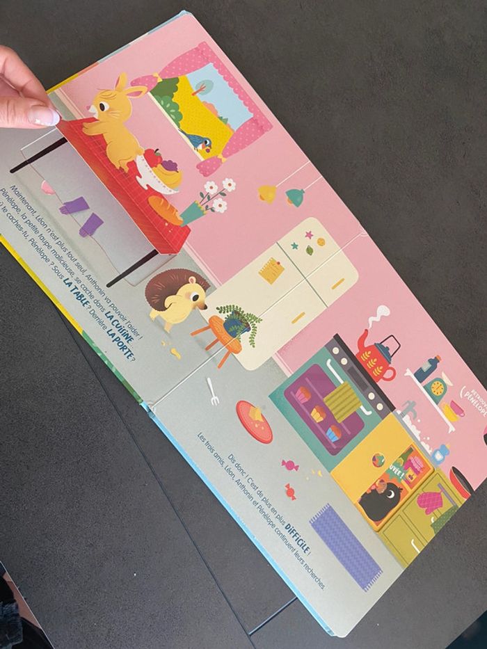 Livre animé avec tirettes - photo numéro 3