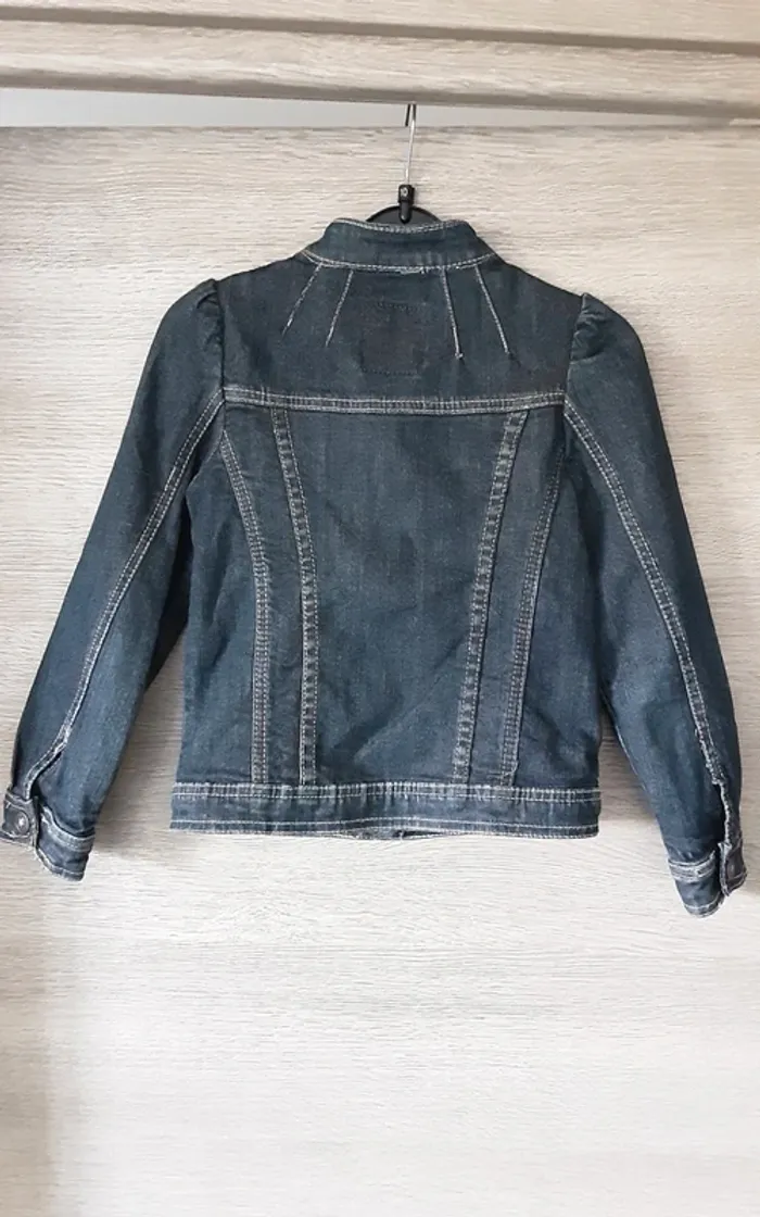 Veste jeans 6 ans sergent major - photo numéro 2