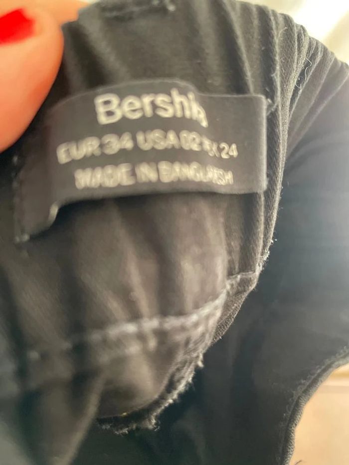 pantalon et legging Bershka noir taille S - photo numéro 3
