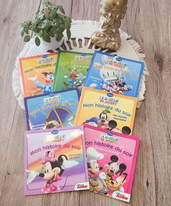 Livres Disney X7 Mickey Hachette
