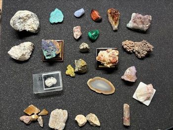 Collection de pierres/roches naturelles