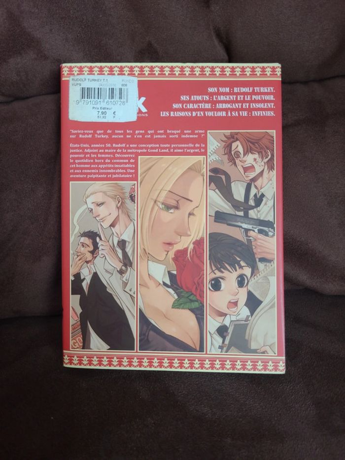 Manga Rudolf Turkey BD Shonen - photo numéro 6