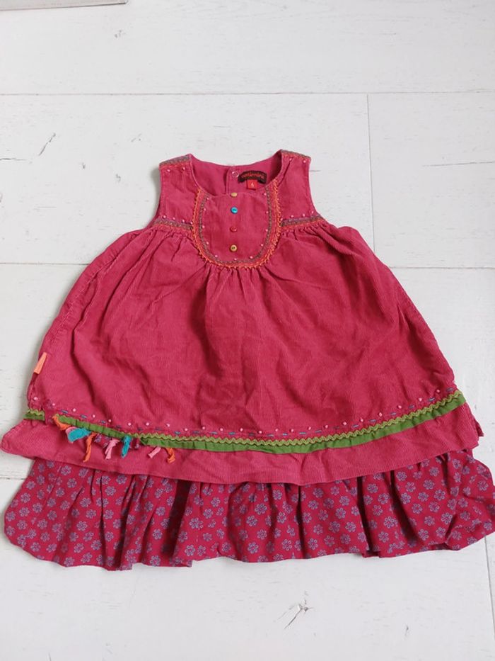 Robe rose Catimini Taille 6 mois