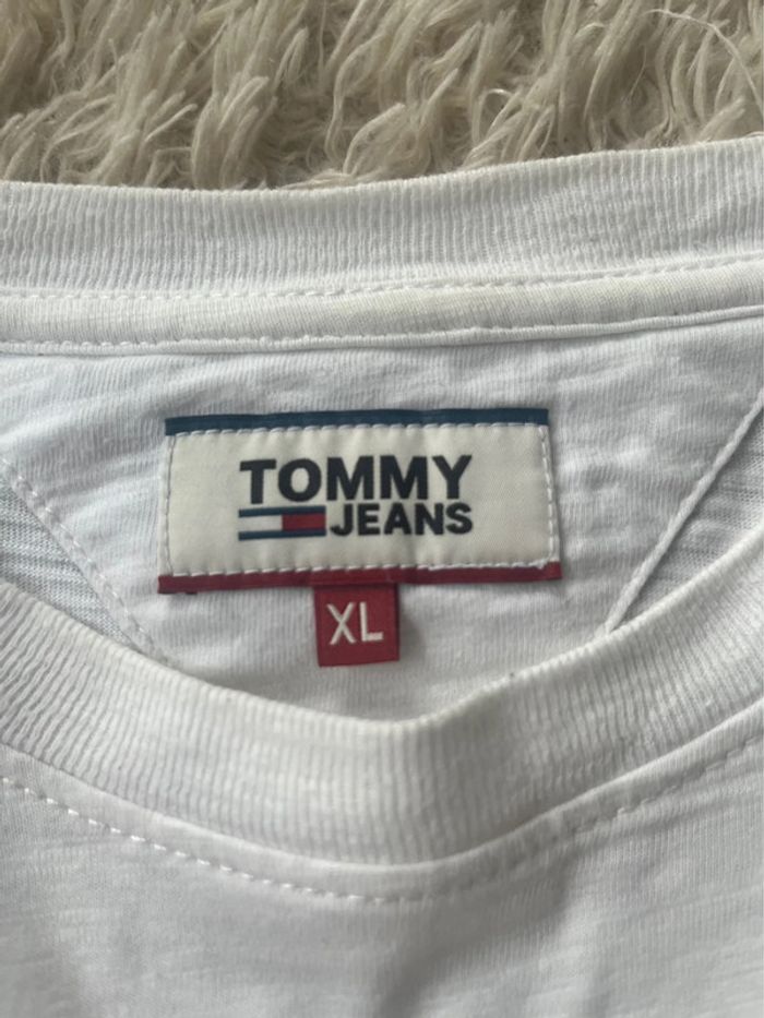 Pull tommy hilfiger blanc Xl - photo numéro 3