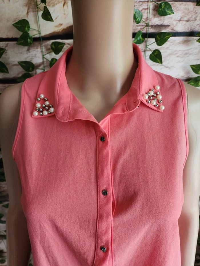 🌸Blouse rose Pimkie Taille 38🌸 - photo numéro 2