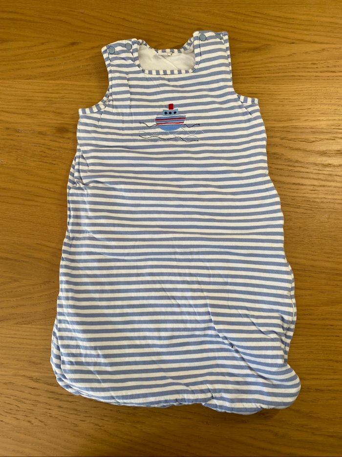 Linvosges Gigoteuse Turbulette bleu et blanche - photo numéro 2