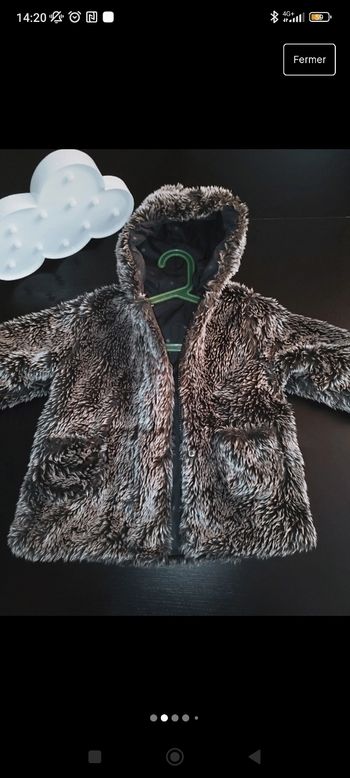 Manteau réversible
