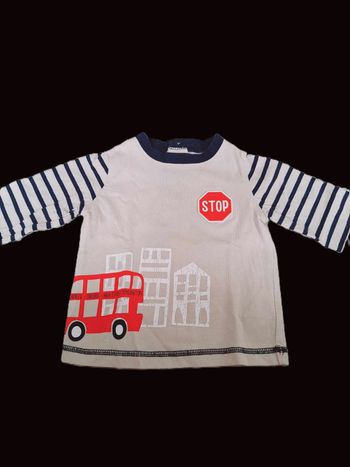 T-shirt manches longues 12 mois