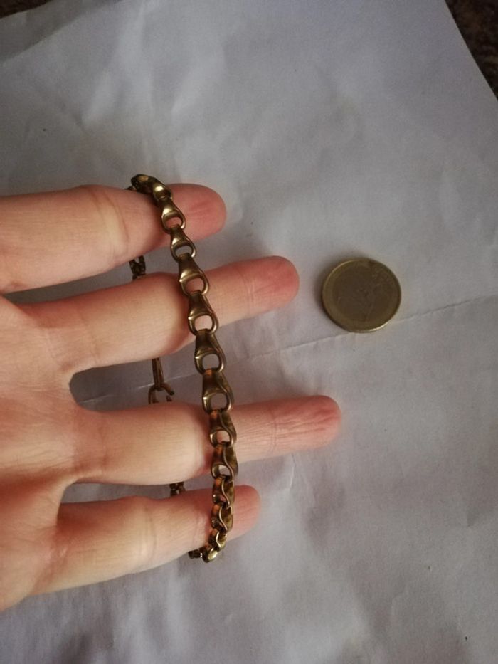 Sublime bracelet maillons vintage authentique - photo numéro 2