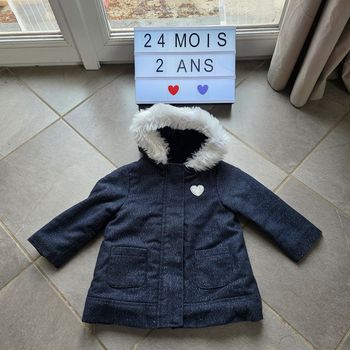 Manteau chaud 24 mois