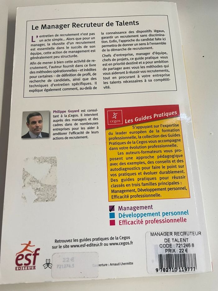 Livre les guides pratiques - le manager recruteur de talents - photo numéro 2