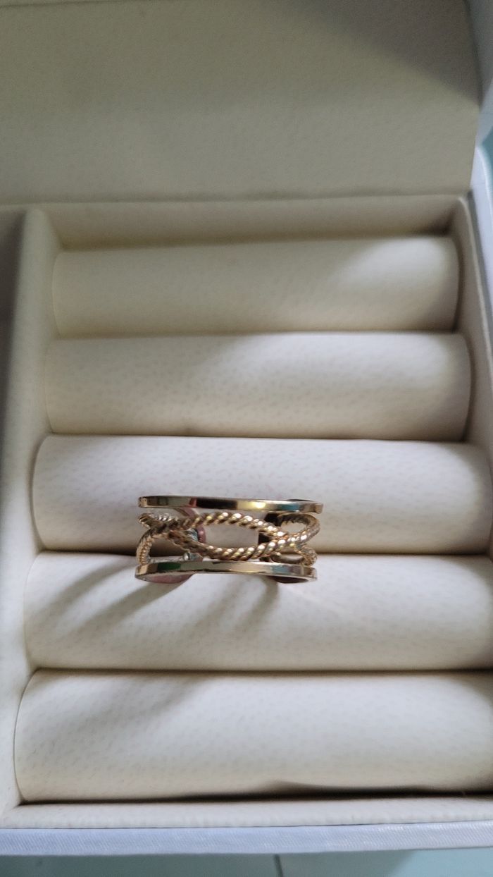 Bague dorée - photo numéro 2