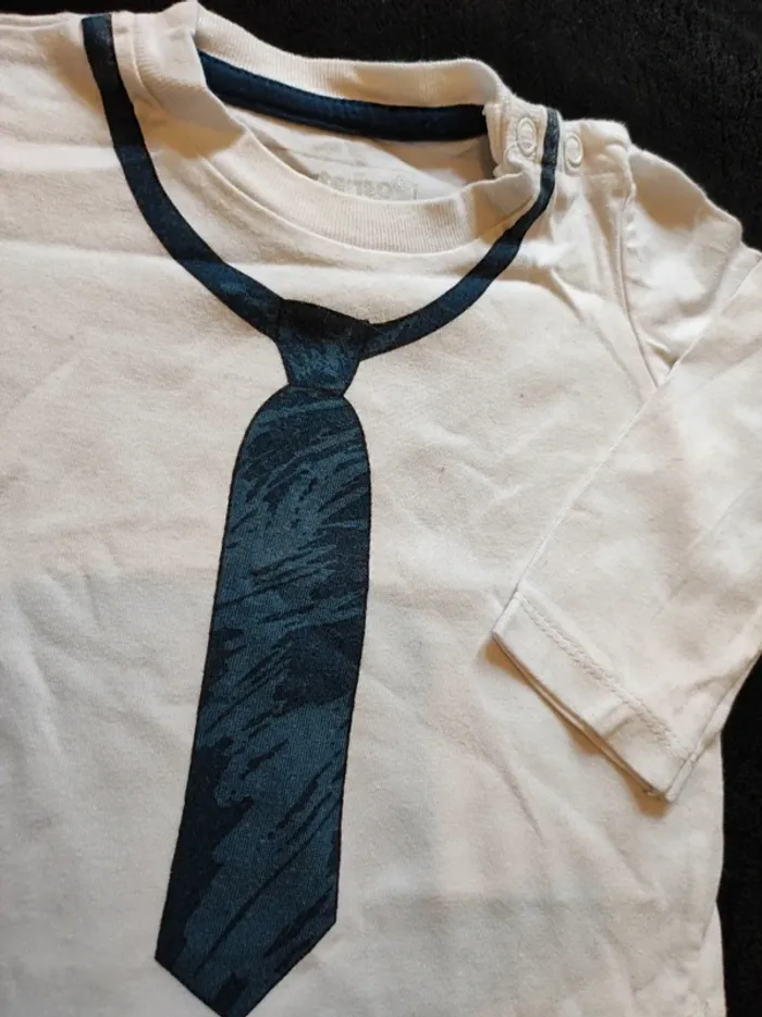 Lot 5 t-shirt manches longues 9 mois - photo numéro 15