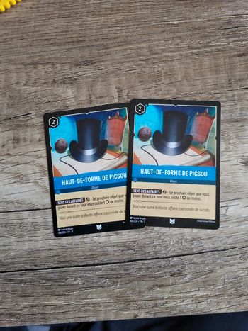 Carte Lorcana Haut de Forme de Picsou