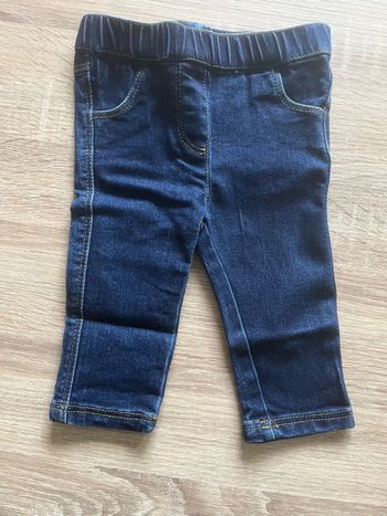Jean bébé bleu