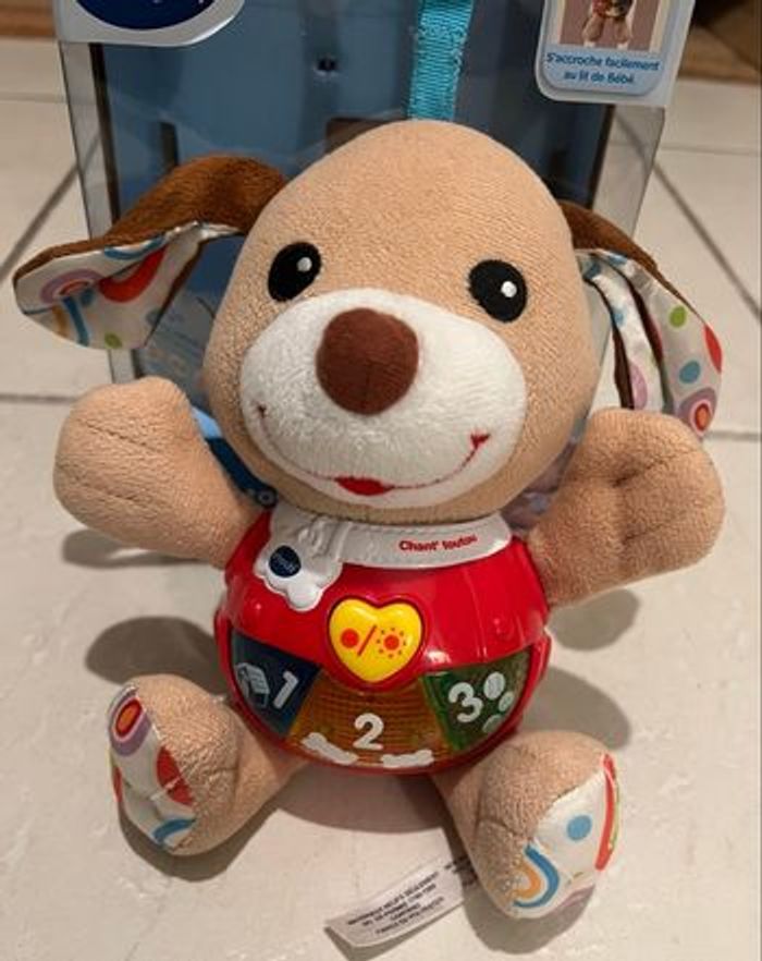 Jouet petit chien parlant