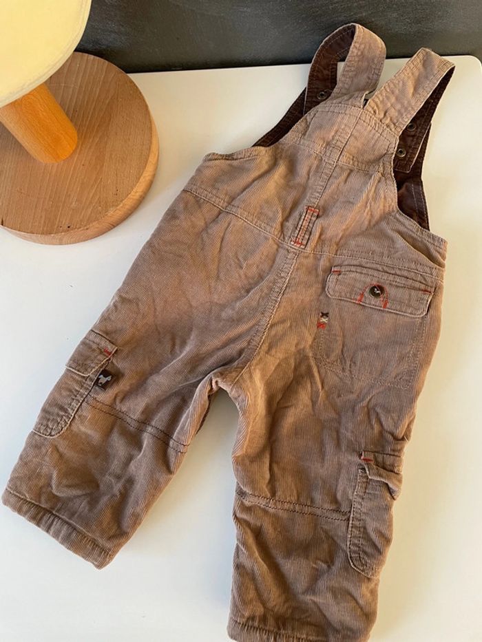 Salopette marron sergent major - photo numéro 4