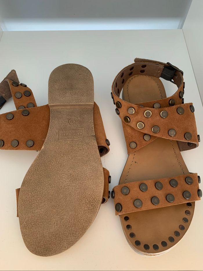 Sandales cuir camel 37 IKKS - photo numéro 2