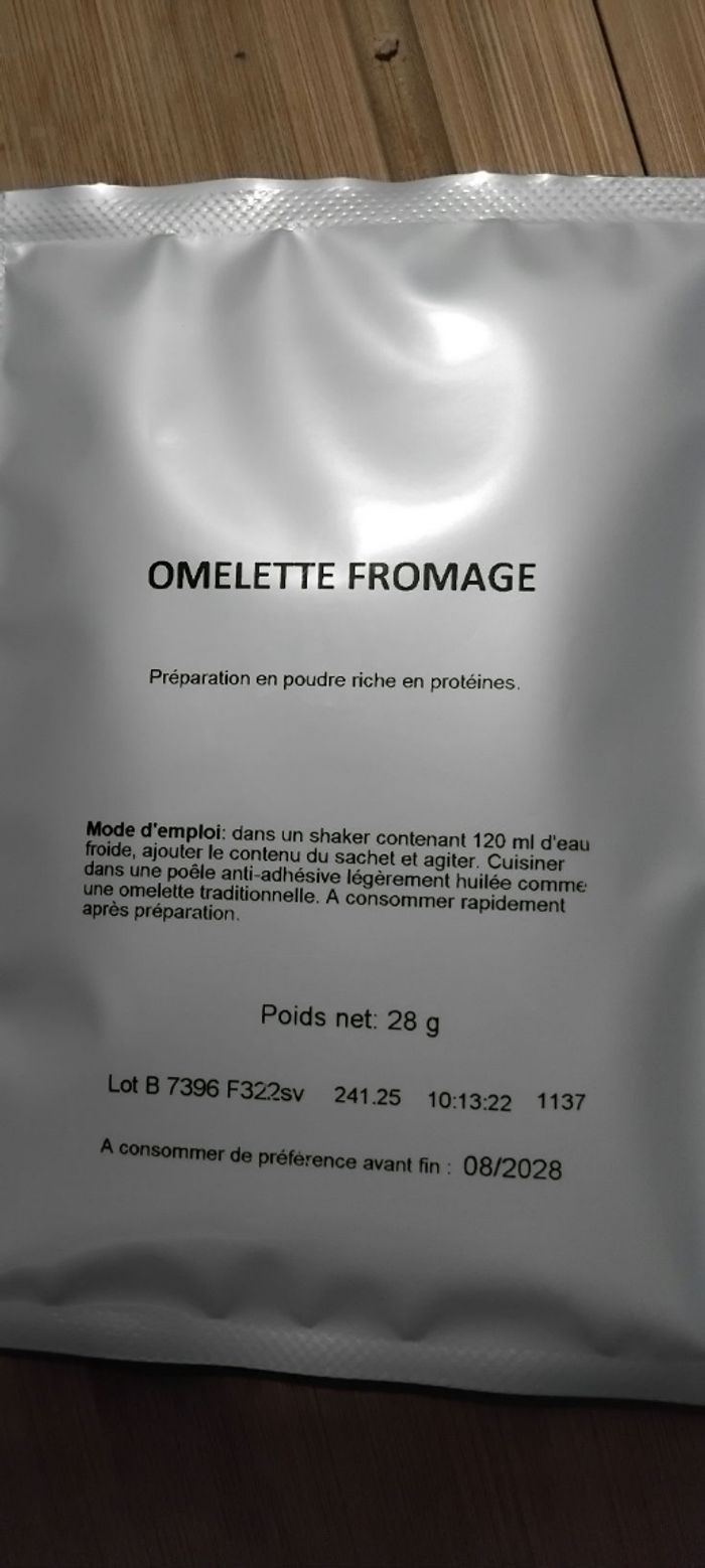 Lot omelette fromage ligne & protéines - photo numéro 2