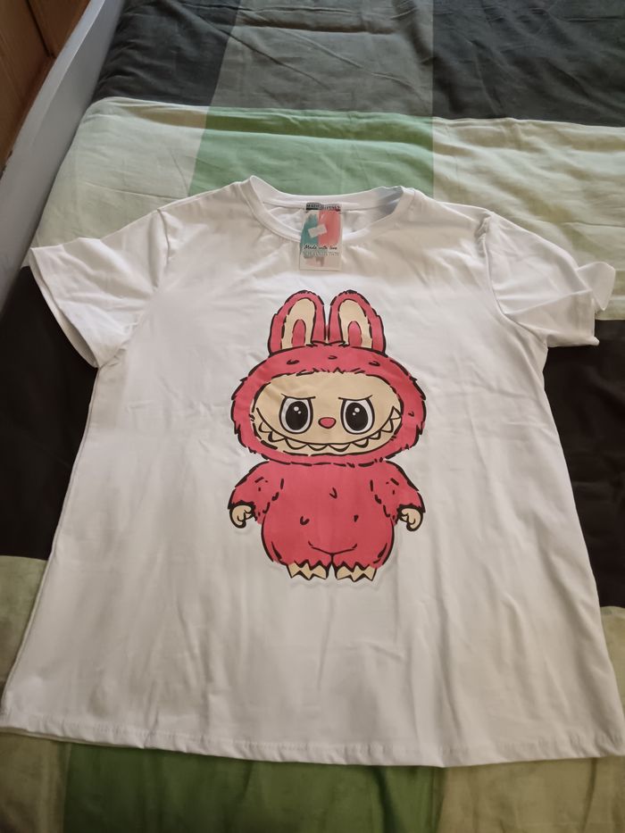 Lot 2 tee-shirt labubu - photo numéro 3