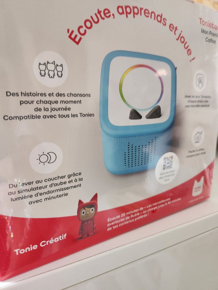 Coffret boite à Histoires et conteuse musicale tonies Toniebox 2 bleu - photo numéro 9