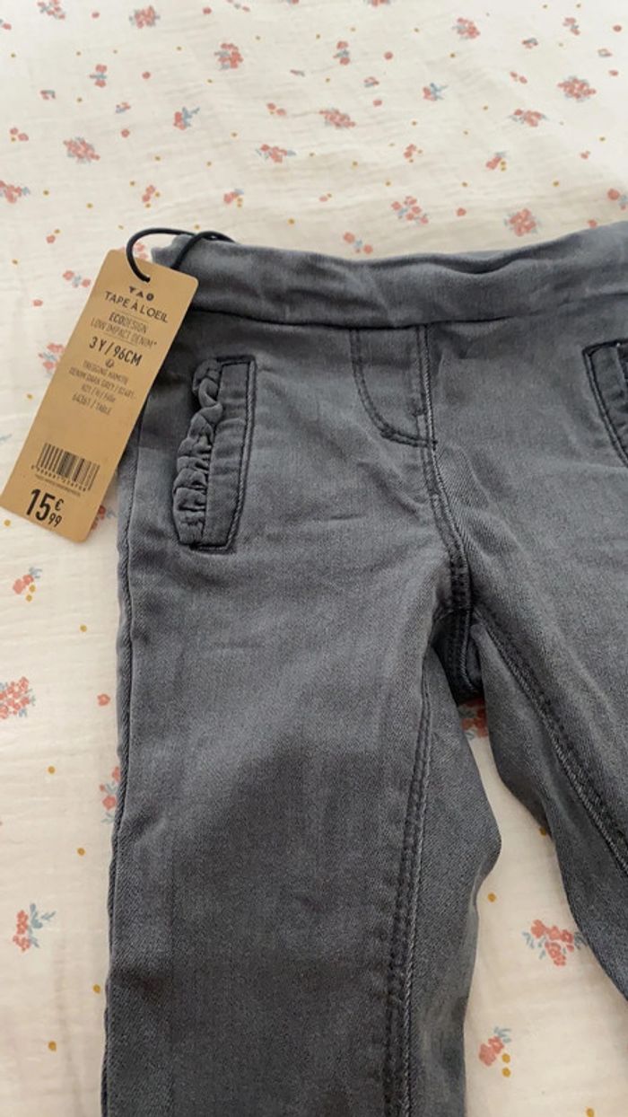 Jean slim fit neif fille tao - photo numéro 2