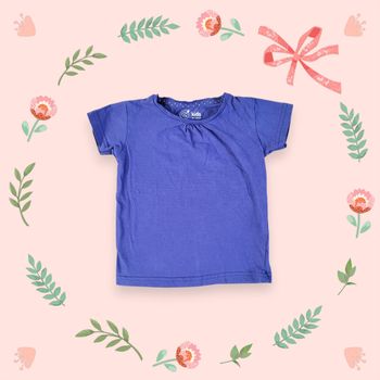 T-shirt violet