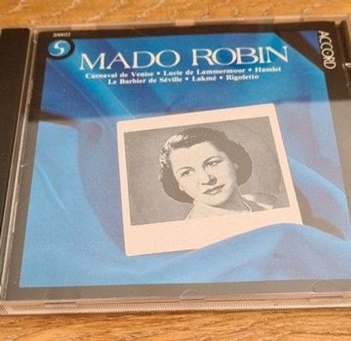 Cd musique Mado Robin