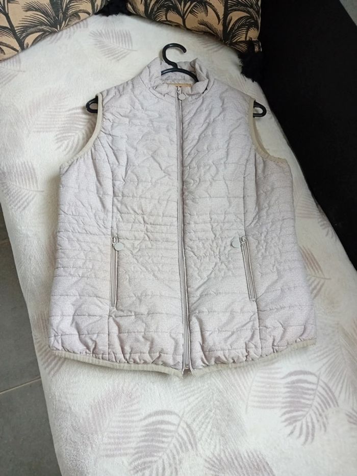 Veste Légère Matelassé Sans Manche T2