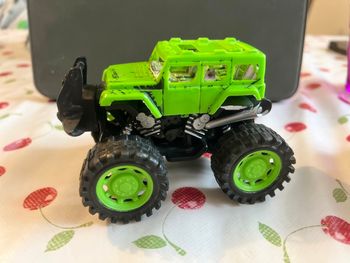 Monster trucks vert jouet garçon