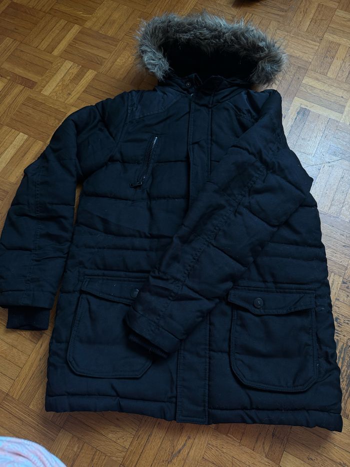 Manteau à capuche pour garçon taille 14 ans - photo numéro 2