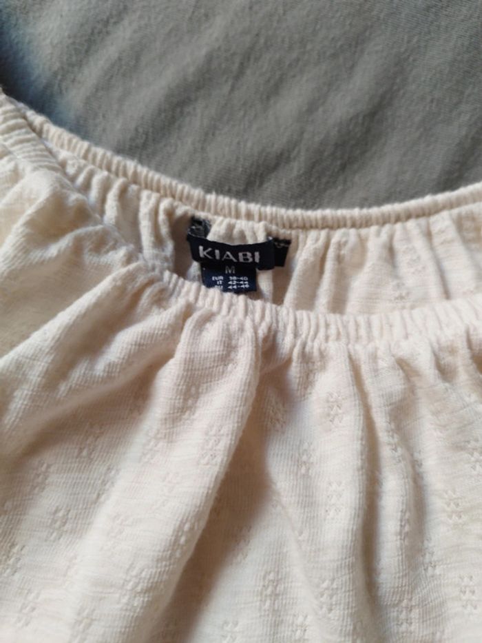 Haut Kiabi beige taille M - photo numéro 2