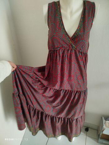 #kytietailleuniquefemme. Robe longue taille unique vas de la taille 34 a 40 