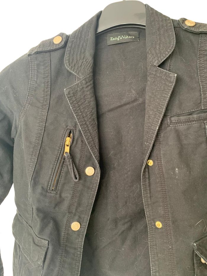 Veste en jean Zadig et Voltaire taille 10 ans - photo numéro 3