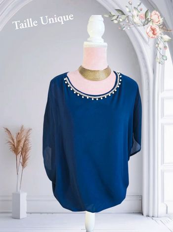 Blouse manches chauve-souris