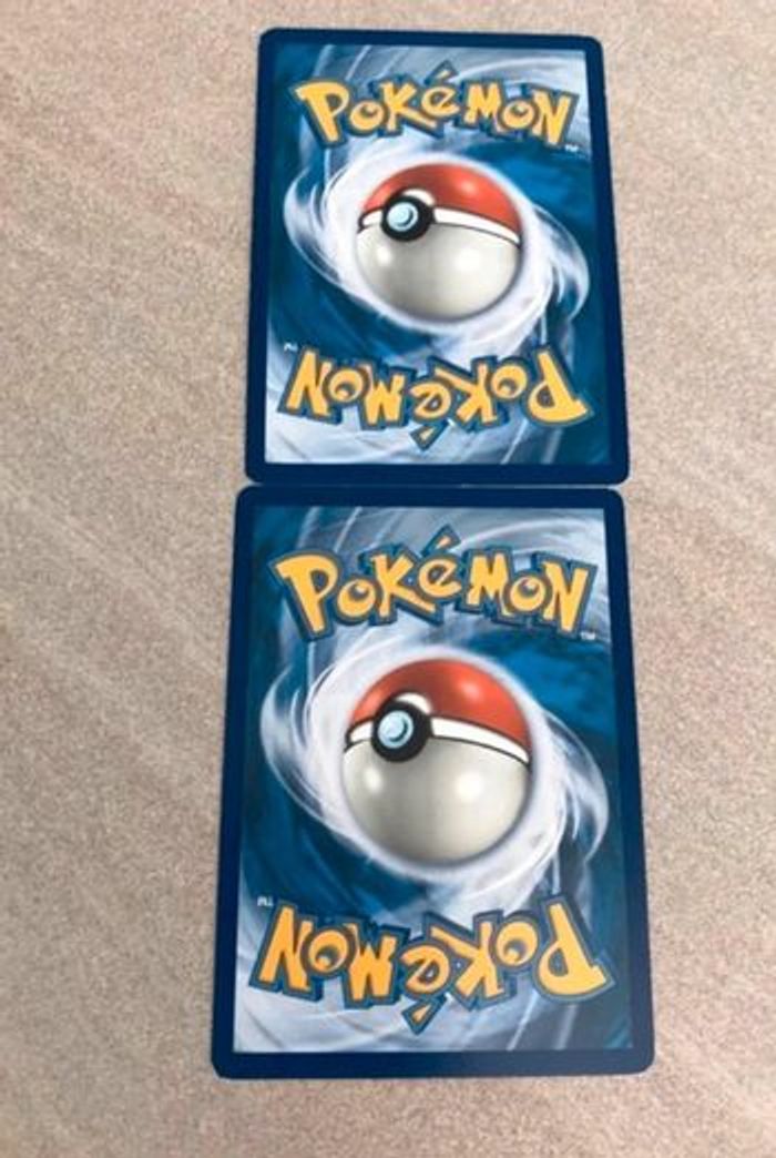 lot de 2 cartes Pokémon Rhinocorne Rhinoféros Ombres Ardentes 65 et 66/147 - photo numéro 2