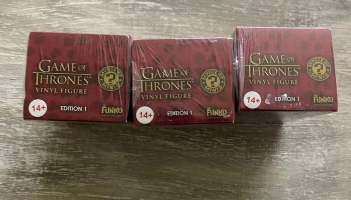 Figurines Mystery minis lot de 3 boites - photo numéro 2
