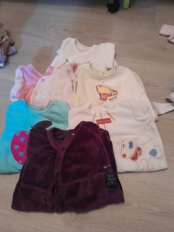 Habit 1 mois fille