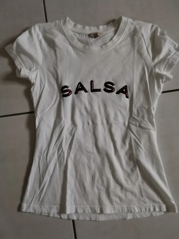 Tee shirt salsa