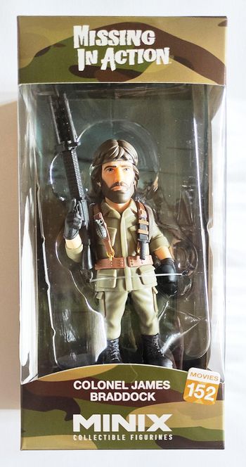 PORTES DISPARUS - Chuck Norris - Figurine Minix 12cm