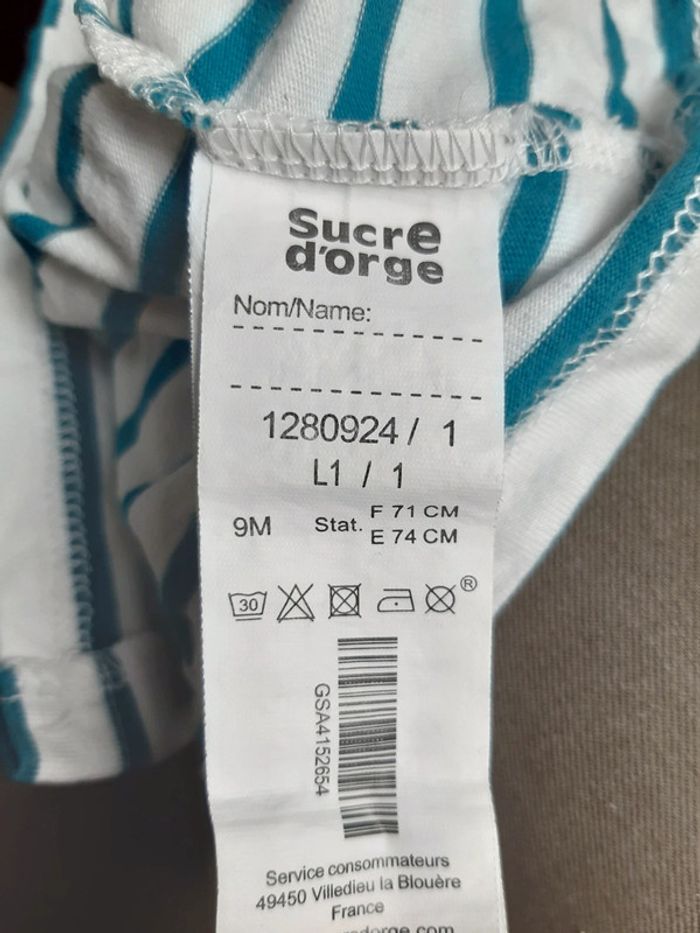 Ensemble Sucre d'orge 9 mois - photo numéro 2