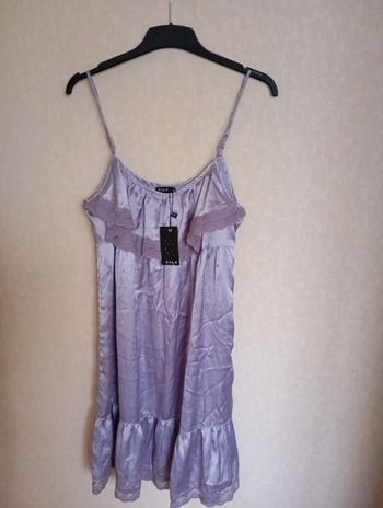 nuisette satin 